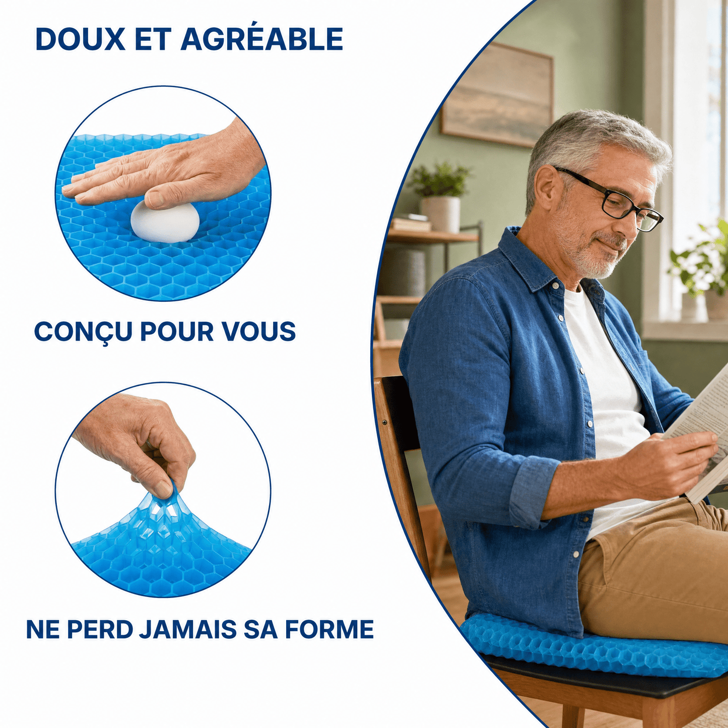 Coussin En Gel LaPosture.fr - LaPosture.fr